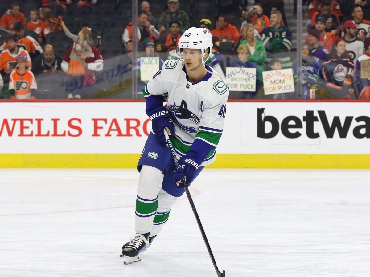 Canucks place star F Pettersson on retroactive IR, recall G Silovs